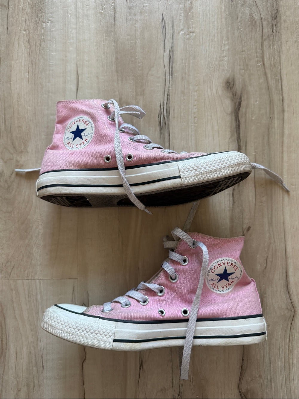 Converse Chuck Taylor Pink High Top Sneakers